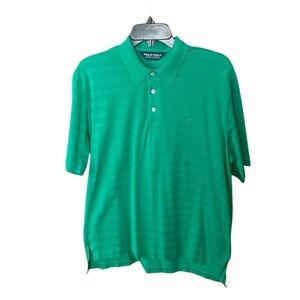 Polo Golf by Ralph Lauren short sleeve Pima cotton pique polo shirt Med green
